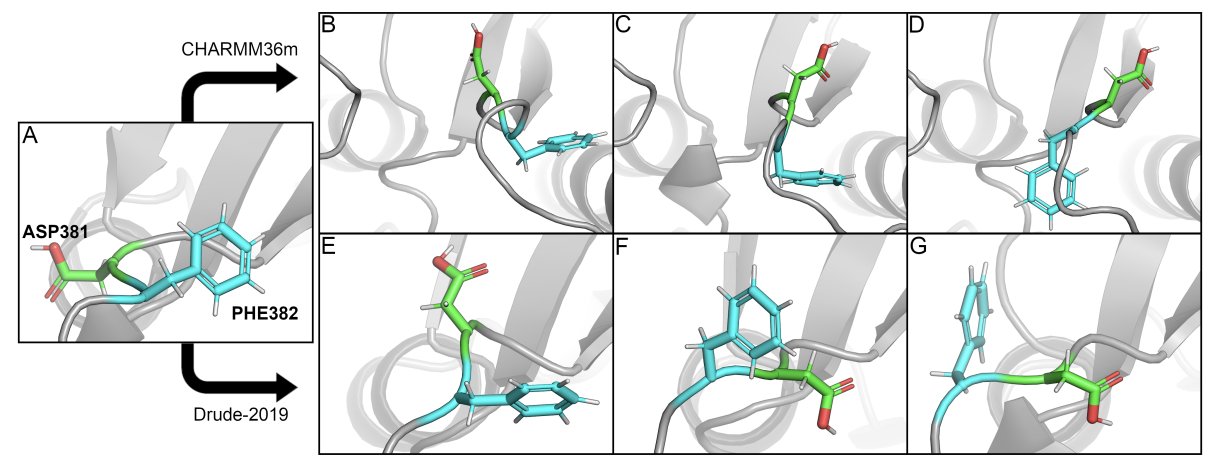 Weighted ensemble simulations with the Drude polarizable model | The ...